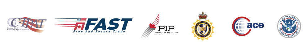 trans-ontario express c-tpat usa PAPS can PARS uc BONDED crossboarder canada and usa